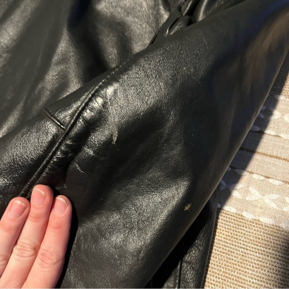 Vintage Sear The Leather Shop Leather Jacket - Picture 2 of 9